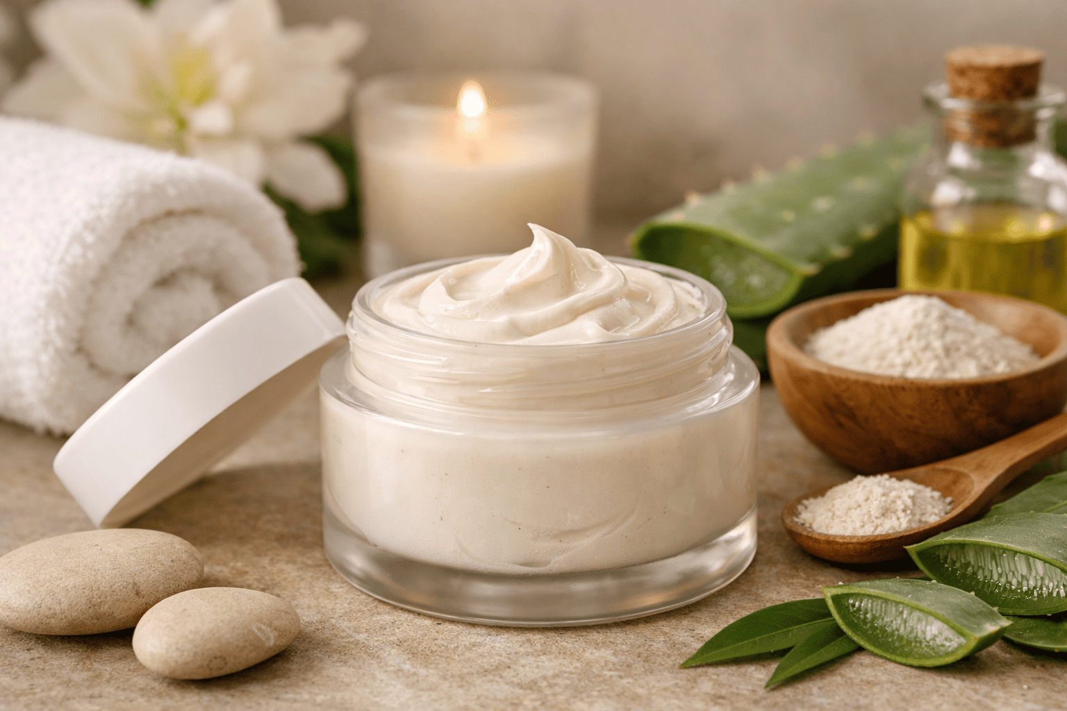 Cream Mask Soothing Care by Belovyntruy